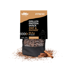 Laden Sie das Bild in den Galerie-Viewer, Grillen Protein Snack Zimt & Zucker*