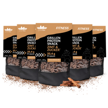 Laden Sie das Bild in den Galerie-Viewer, Grillen Protein Snack Zimt & Zucker*