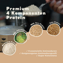 Laden Sie das Bild in den Galerie-Viewer, Mybugbar - Protein Shake in 4 Sorten - Erdbeer, Vanilla, Kakao und Banane