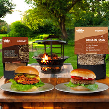 Laden Sie das Bild in den Galerie-Viewer, Gourmet Koch Duo - Grillen Hack 70g und Grillen Burgermischung 90g