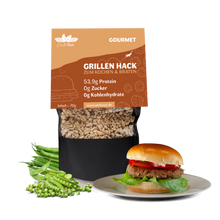 Laden Sie das Bild in den Galerie-Viewer, Gourmet Koch Duo - Grillen Hack 70g und Grillen Burgermischung 90g