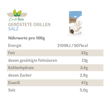 Laden Sie das Bild in den Galerie-Viewer, Knusprig geröstete Grillen "Salz"