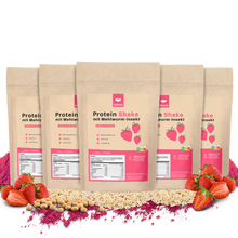 Laden Sie das Bild in den Galerie-Viewer, Mybugbar - Protein Shake in 4 Sorten - Erdbeer, Vanilla, Kakao und Banane