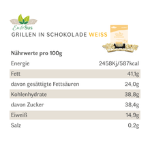 Laden Sie das Bild in den Galerie-Viewer, Knusprige Grillen in Belgischer Weißer Schokolade