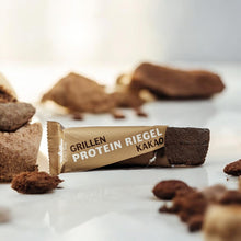 Laden Sie das Bild in den Galerie-Viewer, Grillen Protein Riegel Kakao