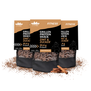 Grillen Protein Snack Zimt & Zucker*