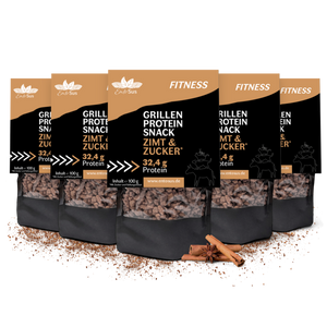 Grillen Protein Snack Zimt & Zucker*