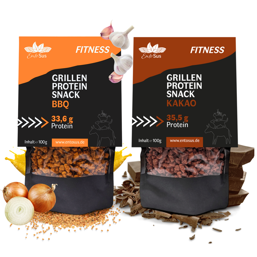 Grillen Protein Snack Duo