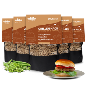 Grillenhack | Texturiertes Grillenprotein| Hackfleischersatz aus Grillen 70g (ergibt ca. 300g)