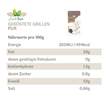 Laden Sie das Bild in den Galerie-Viewer, Knusprig geröstete Grillen &quot;Pur&quot;

