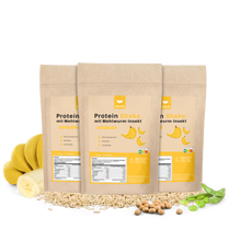 Laden Sie das Bild in den Galerie-Viewer, Mybugbar - Protein Shake in 4 Sorten - Erdbeer, Vanilla, Kakao und Banane
