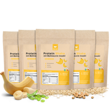 Laden Sie das Bild in den Galerie-Viewer, Mybugbar - Protein Shake in 4 Sorten - Erdbeer, Vanilla, Kakao und Banane

