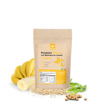 Laden Sie das Bild in den Galerie-Viewer, Mybugbar - Protein Shake in 4 Sorten - Erdbeer, Vanilla, Kakao und Banane
