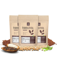 Laden Sie das Bild in den Galerie-Viewer, Mybugbar - Protein Shake in 4 Sorten - Erdbeer, Vanilla, Kakao und Banane
