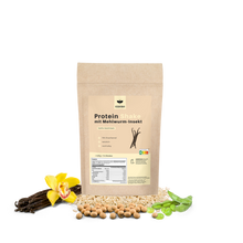 Laden Sie das Bild in den Galerie-Viewer, Mybugbar - Protein Shake in 4 Sorten - Erdbeer, Vanilla, Kakao und Banane

